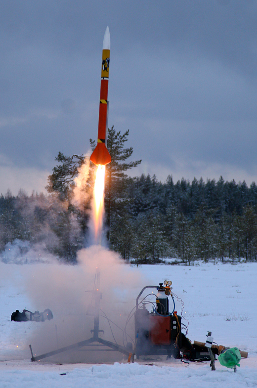 Haisunäätä Hybridiraketti